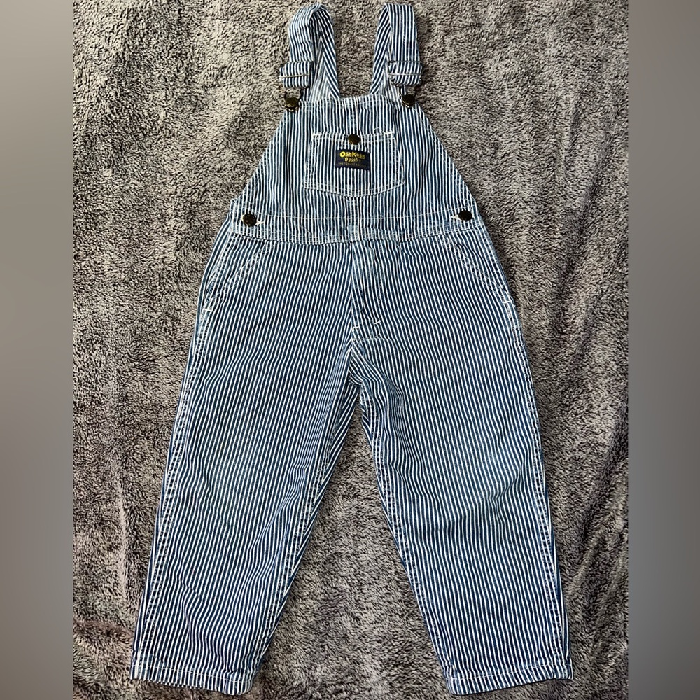 VTG Oshkosh B’Gosh pinstripe overalls